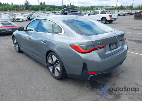 2023 BMW I4 Edrive35 from USA, damaged, VIN WBY43AW08PFP96671